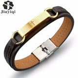 Jiayiqi Leather Bracelet