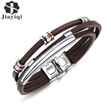 Jiayiqi Leather Bracelet