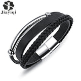 Jiayiqi Leather Bracelet