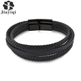 Jiayiqi Leather Bracelet
