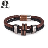 Jiayiqi Leather Bracelet