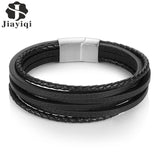 Jiayiqi Leather Bracelet
