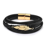 Jiayiqi Leather Bracelet