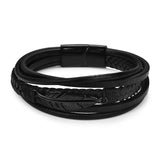 Jiayiqi Leather Bracelet