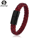 Jiayiqi Leather Bracelet