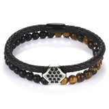 Jiayiqi Leather Bracelet